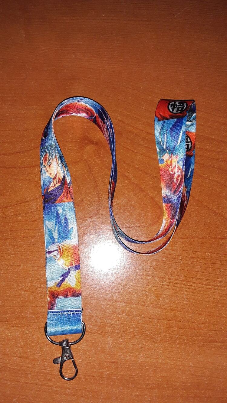 Dragon Ball Super Lanyard Goku's Blue Power at Its Absolute Peak